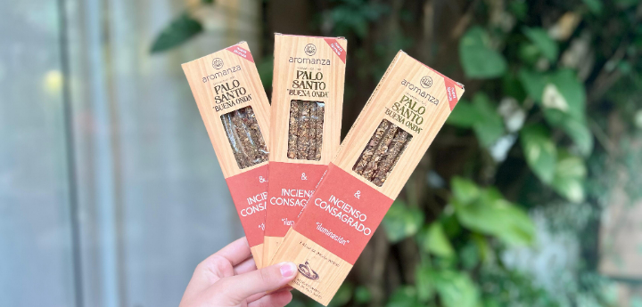 Sahumerios de Palo Santo y Incienso Consagrado